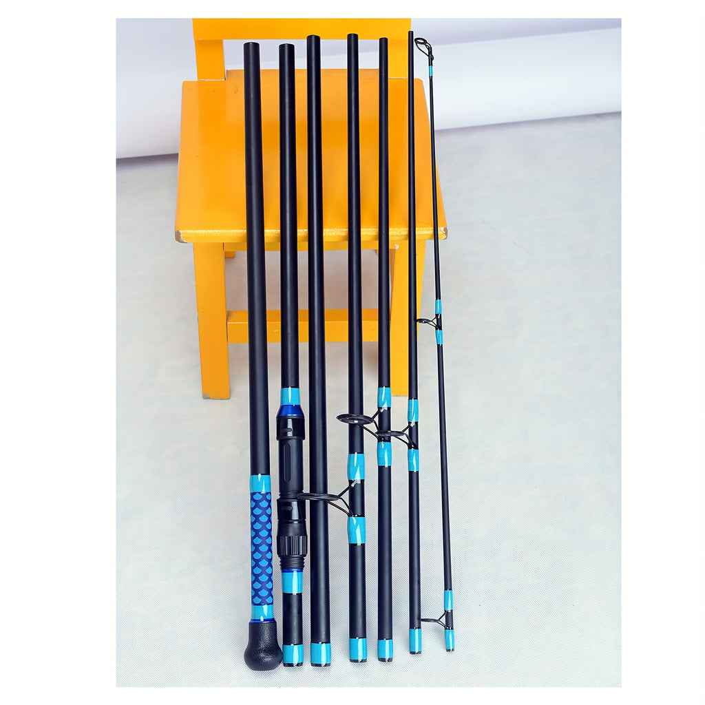 Top Portable Carbon Fiber Carp Fishing Rod, Surfing Rod, 3.6m/11.9ft, Ceramic Guide Ring, High Carbon Fiber, Strong Rod Body, Lightweight, Suitable for Various Waters Fishing, Insulated Material Handle, Comfortable Hand Feel