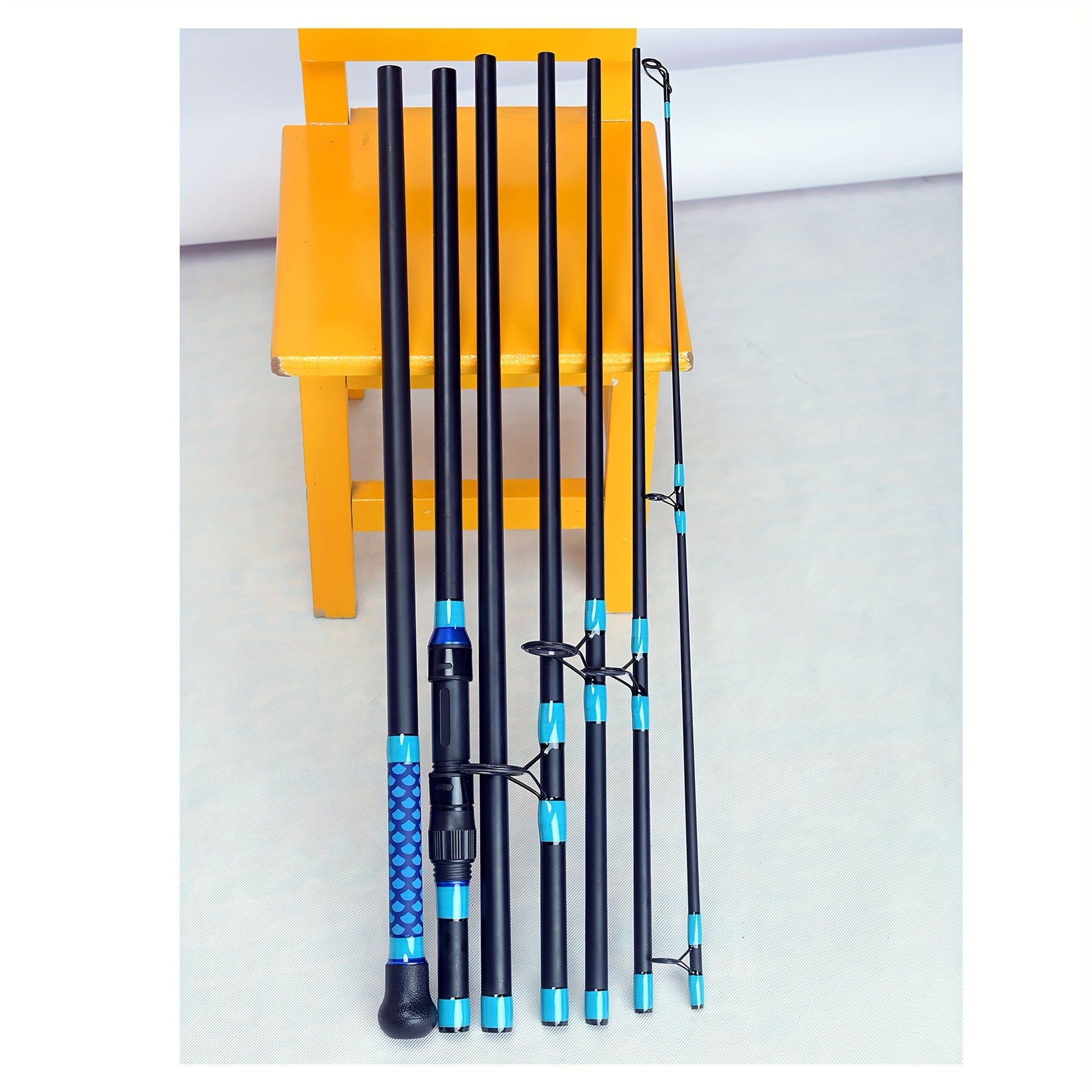 Top Portable Carbon Fiber Carp Fishing Rod, Surfing Rod, 3.6m/11.9ft, Ceramic Guide Ring, High Carbon Fiber, Strong Rod Body, Lightweight, Suitable for Various Waters Fishing, Insulated Material Handle, Comfortable Hand Feel