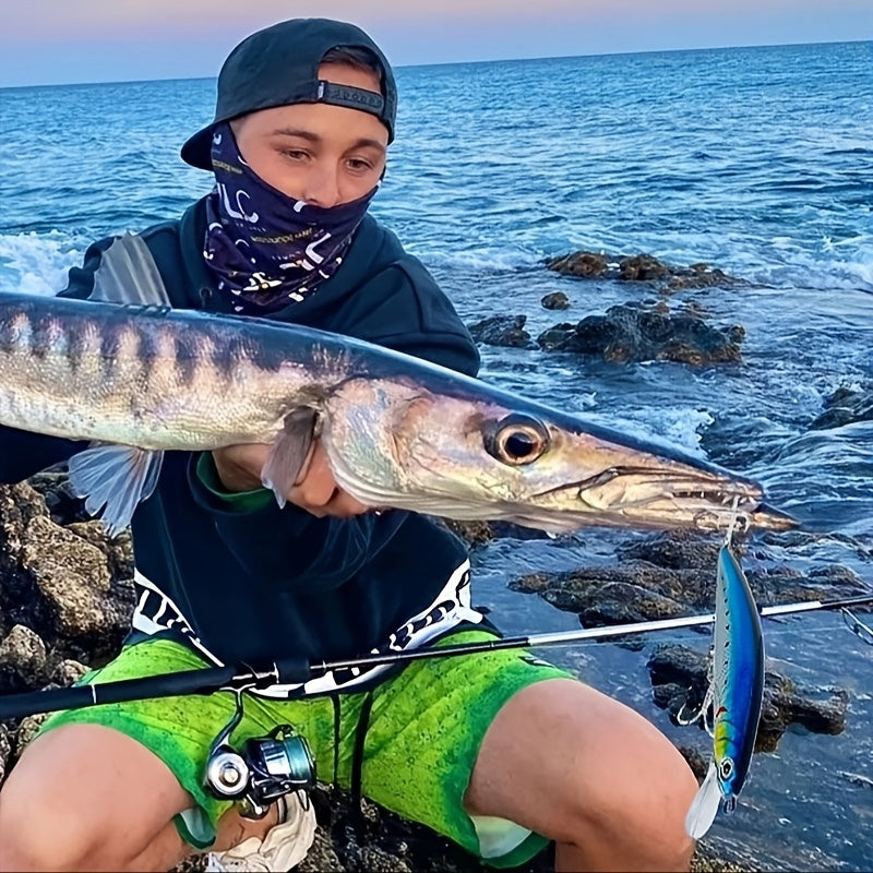 Export Quality, Boxed 15Cm/60G Long-Distance Sinking Minnow, Sea Fishing Trembling Sinking Minnow, Lure Bait.