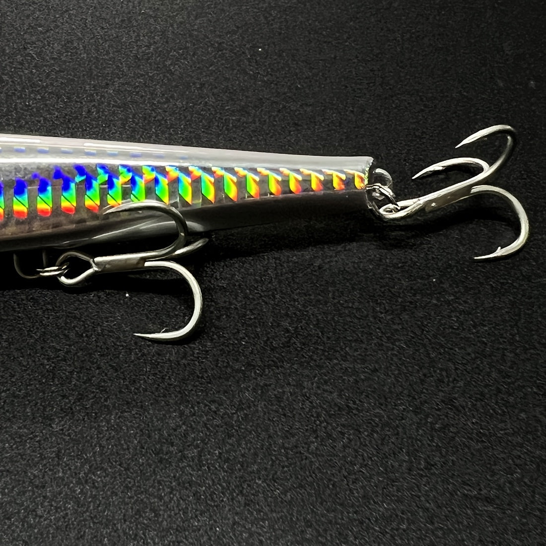 3pcs Isca Pesca Minnow Fishing Lures, 1.5oz Heavy Weight Sinking Jerkbaits, High-Refractive-Index Polymer, Longcasting Artificial Bait for Seabass Trout, Saltwater Sea Bass Plastic Tackle