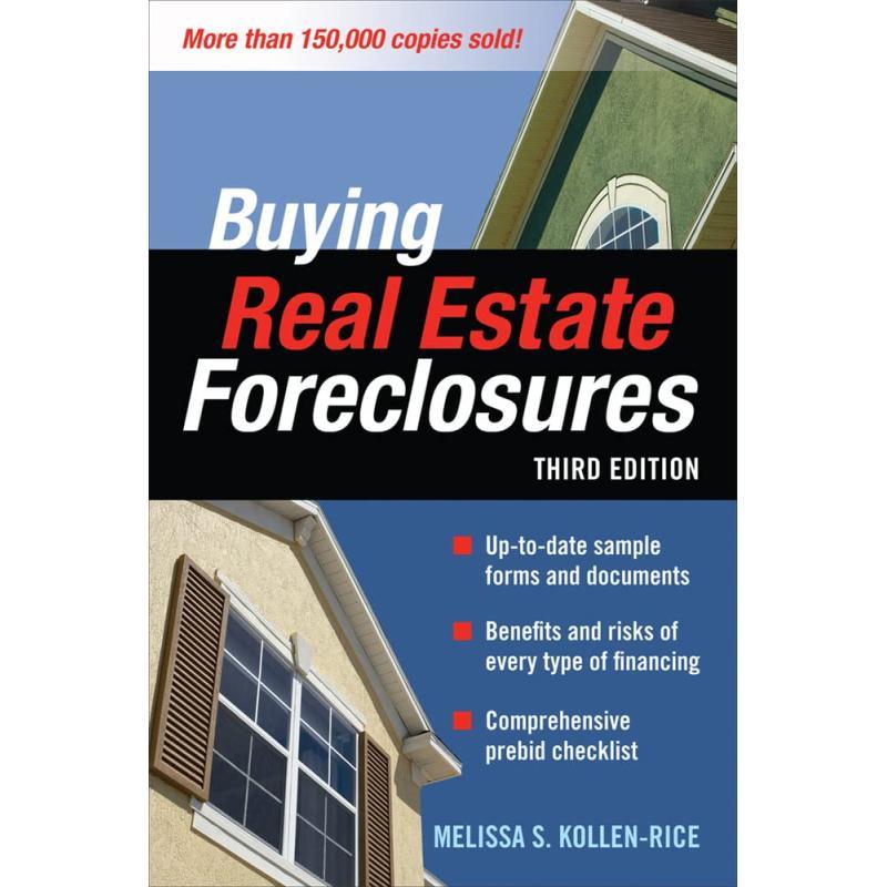 1pc Real Estate Foreclosure Investing Guide - Third Edition, Comprehensive Sample Forms, Financing Benefits & Risks, Pre-foreclosure Checklist, English, McGraw-Hill Companies, 2008-09-01