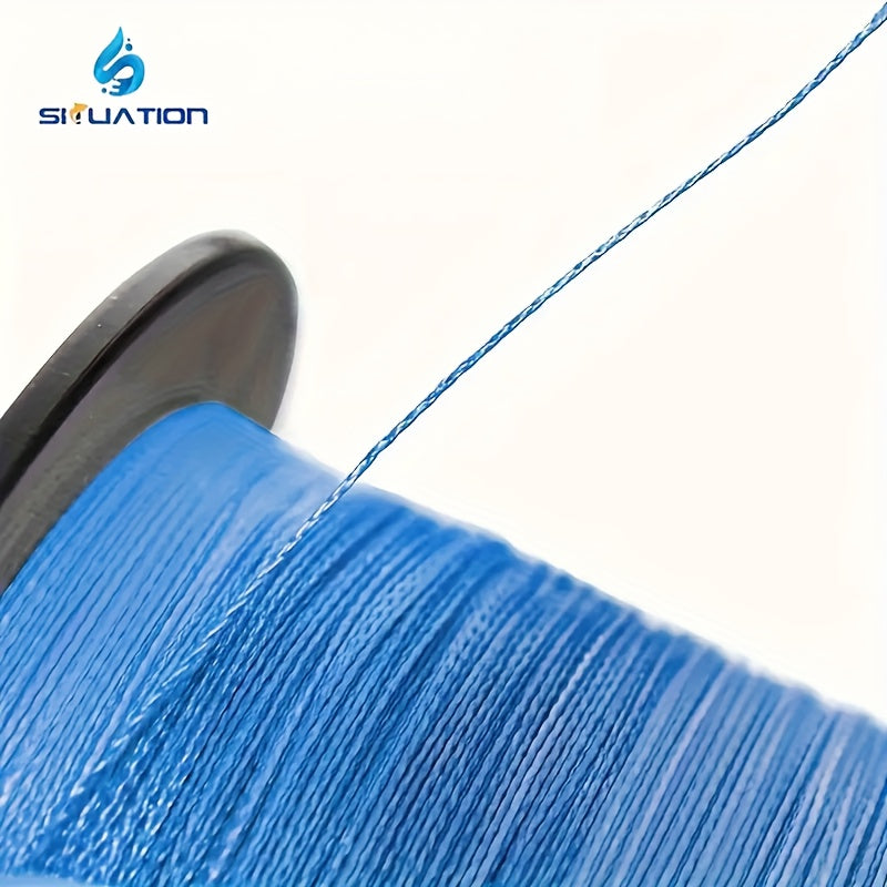 Ultimate PE Braided Fishing Line - 4x Blue, 300m/328yd, Strong & Smooth for Long Casting, Durable & Versatile for All Fish, Fishing Gear | Smooth Texture Line | Durable Fishing Line