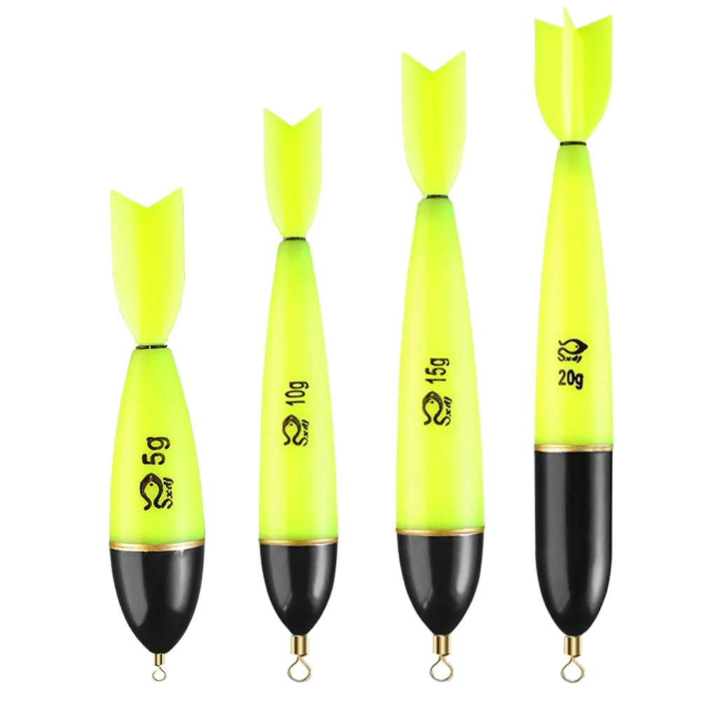 Fishing Floats Luminous Fishing Night Float Fishing Accessories Night Fishing Light Up Bobbers for Sea Ocean Rock Fishing