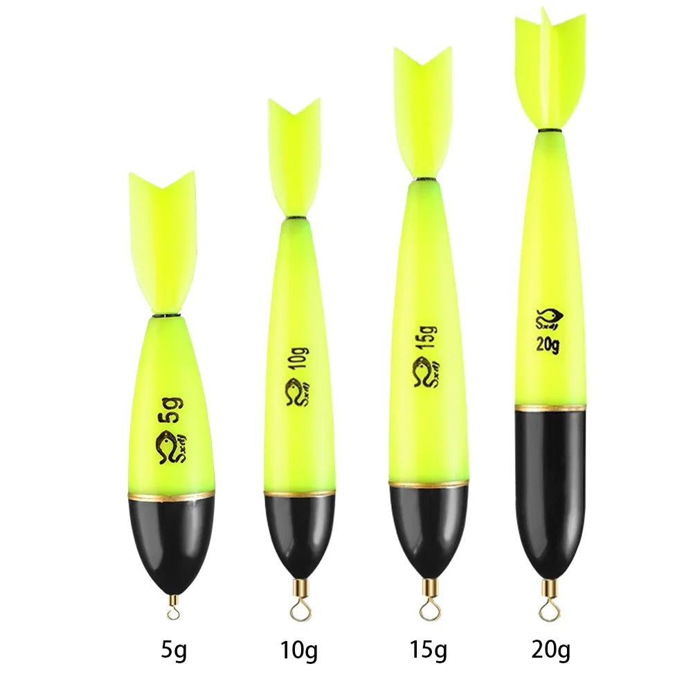Fishing Floats Luminous Fishing Night Float Fishing Accessories Night Fishing Light Up Bobbers for Sea Ocean Rock Fishing