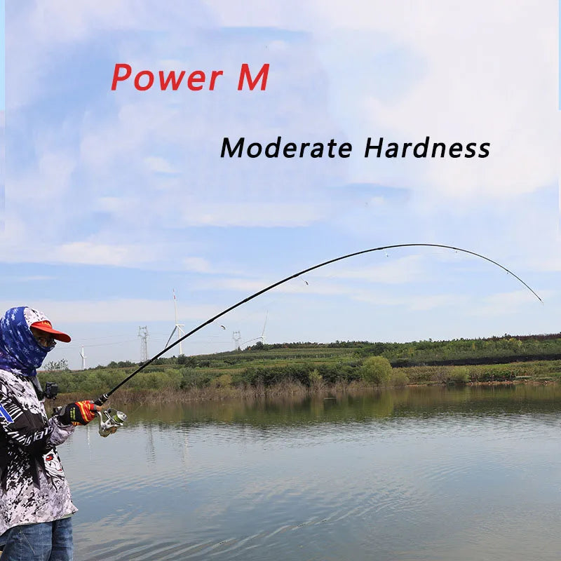Mavllos Ocar Carp Fishing Spinning Rod,Fast M Carbon Tip Lure 7-16g 1.8M Saltwater Casting Rod Fishing Bass Trout Rod