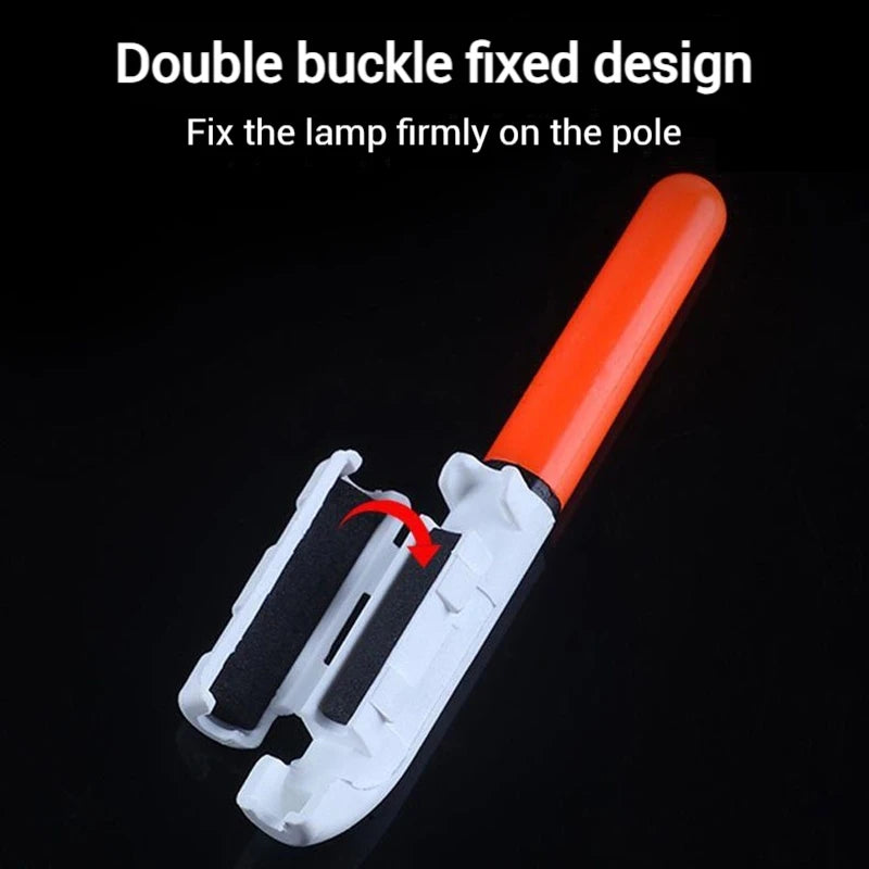 5pcs Electronic Fishing Light Stick Rod Bells Luminous Fishing Float LED CR425（Battery without）USB Charge Fish Bite Alarm Tackle