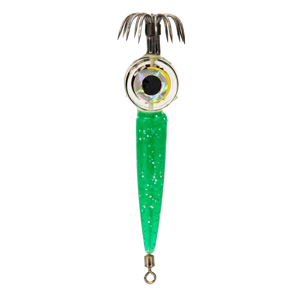 Fish Lure Light with Hook High Brightness Display LED Sea Glowing Fishing Squid Octopus Lamp Fishing Tackle Gear