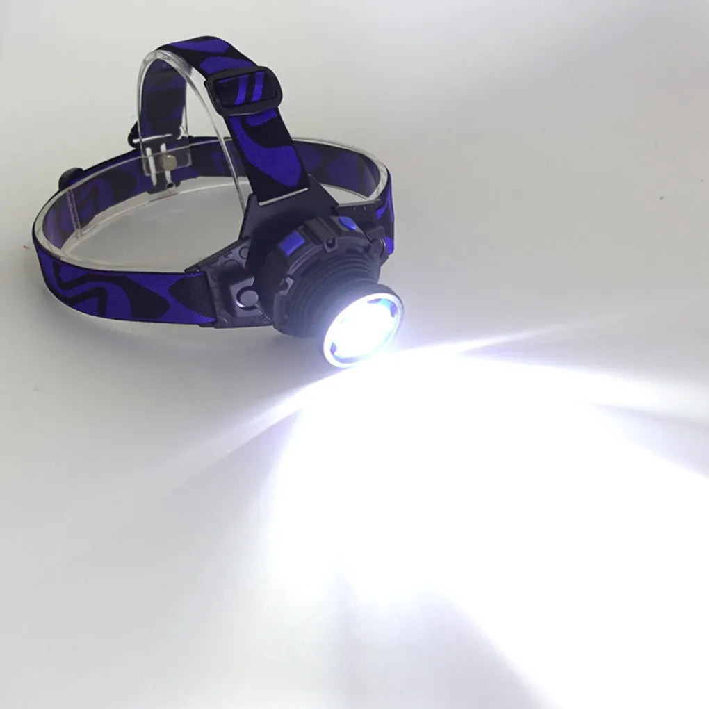 lamp Strong Rechargeable FlashlightPowerful Outdoor Waterproof light Battery Fishing Torch Frontal Climb