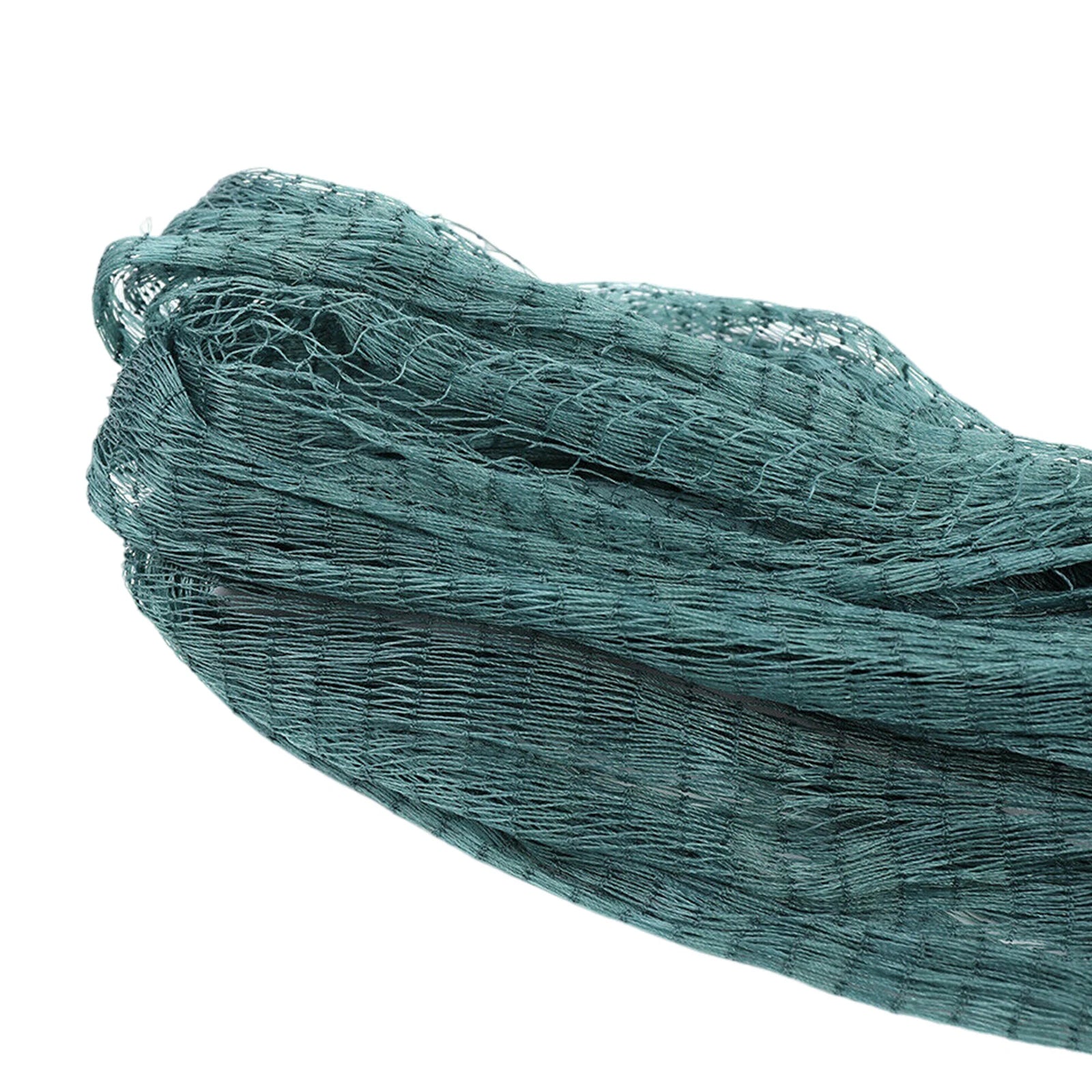 33 FT Handmade Fishing Cast Net Mesh Cast Nylon Net Fishing Equipment Hand Cast Netting with PVC Foam Float For Lake Sea River