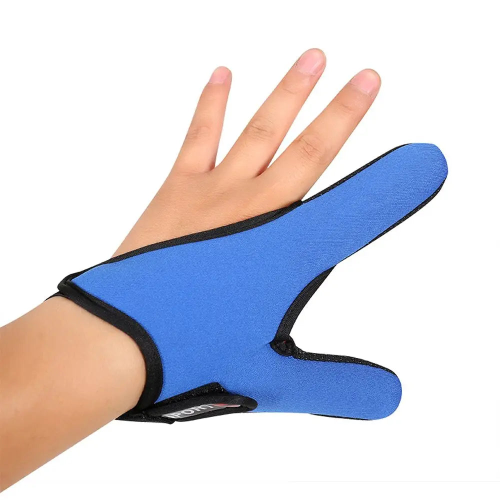 Fishing Tackle Fishing Tools Thumb And Index Finger Finger Casting Glove Fishing Gloves 2 Fingers Protector Two-finger Gloves
