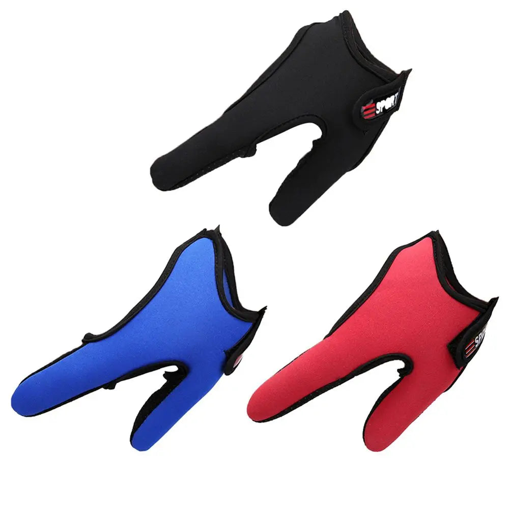 Fishing Tackle Fishing Tools Thumb And Index Finger Finger Casting Glove Fishing Gloves 2 Fingers Protector Two-finger Gloves
